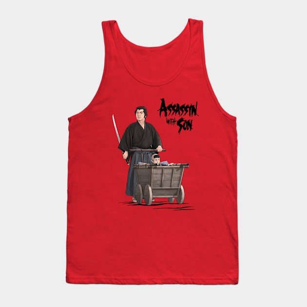 Assassin With Son Tank Top by PreservedDragons